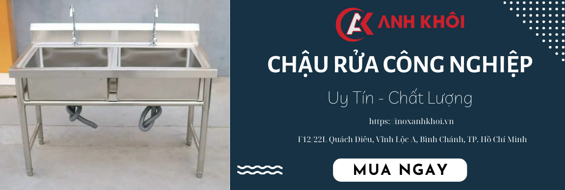 CHẬU RỬA CÔNG NGHIỆP