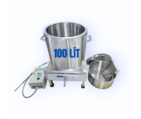 Nồi Nấu Điện TReo Tường 100 lít Inox 304 - NĐTT03100304