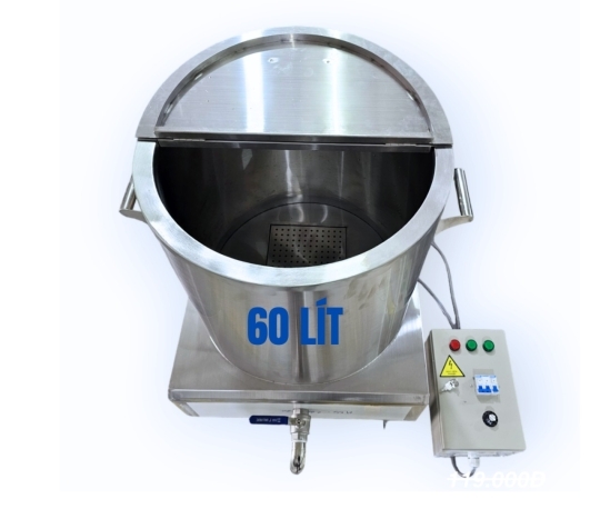 Nồi Nấu Điện TReo Tường 60 lít Inox 304 - NĐTT0660304