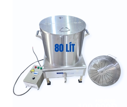 Nồi Nấu Điện TReo Tường 80 lít Inox 304 - NĐTT0480304