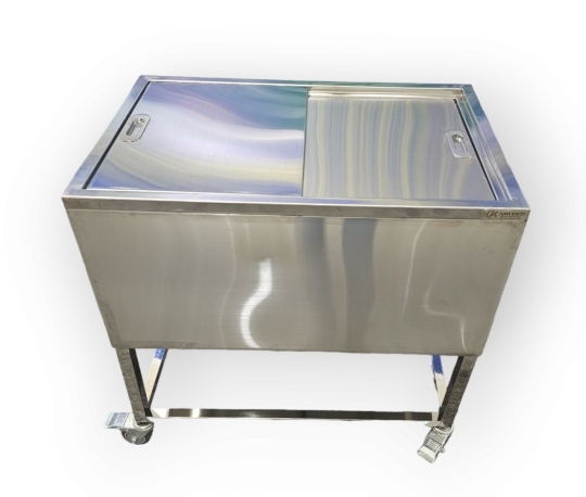 Thùng Đá Inox Có Chân TDC858-20304