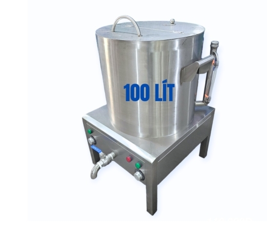 Nồi Nấu Cháo 100 Lít Điện Liền NNC01100- 304