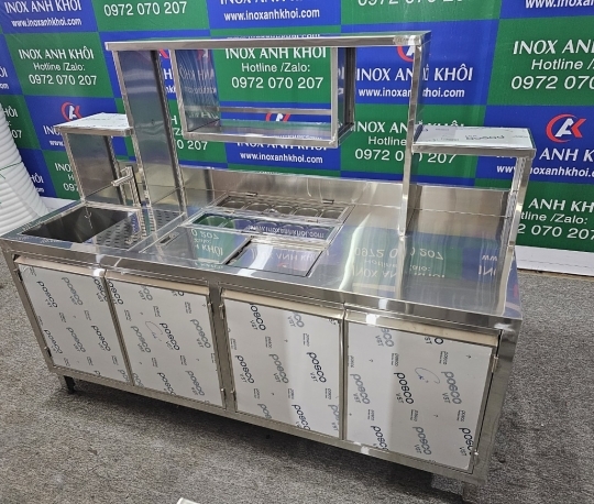 QUẦY PHA CHẾ INOX QPC1878-11304