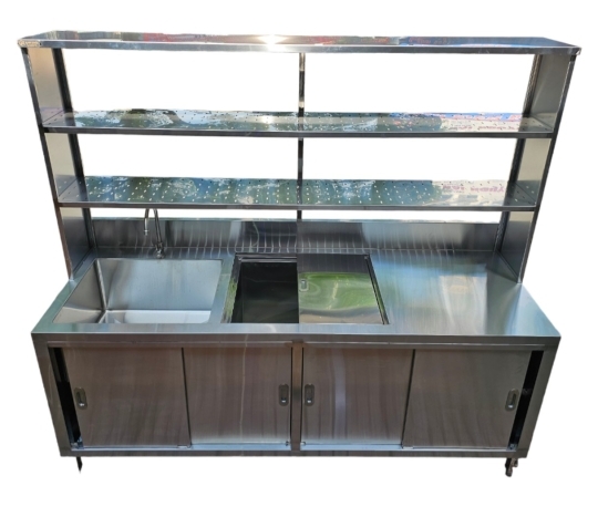 QUẦY PHA CHẾ INOX QPC2078-09304