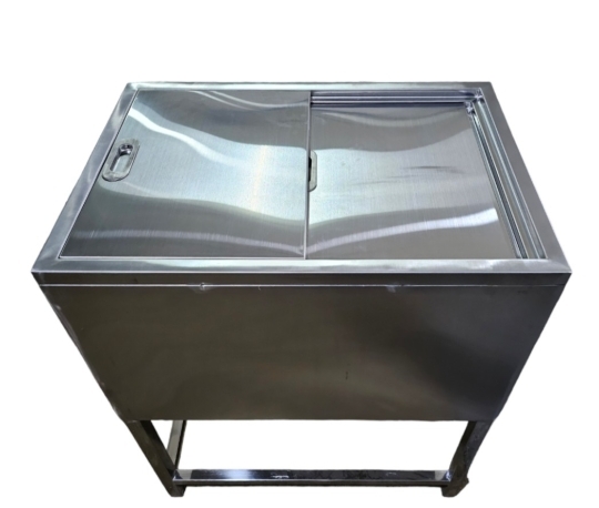 Thùng Đá Inox Có Chân TDC758-08201