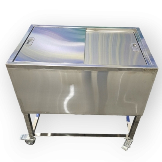 Thùng Đá Inox Có Chân TDC858-20304