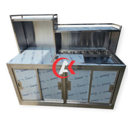 QUẦY PHA CHẾ INOX QPC01