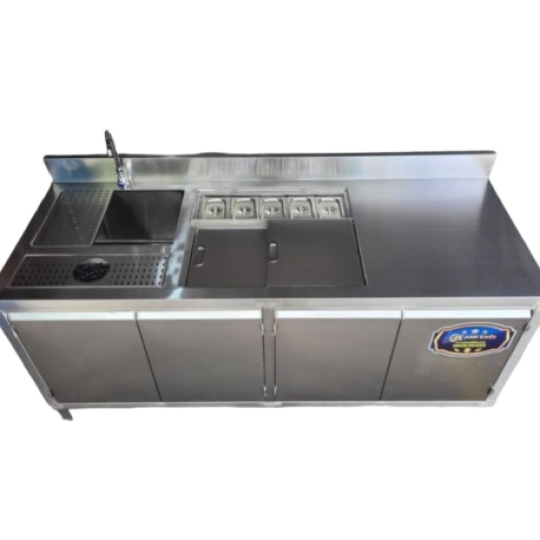 QUẦY PHA CHẾ INOX QPC1878-06304
