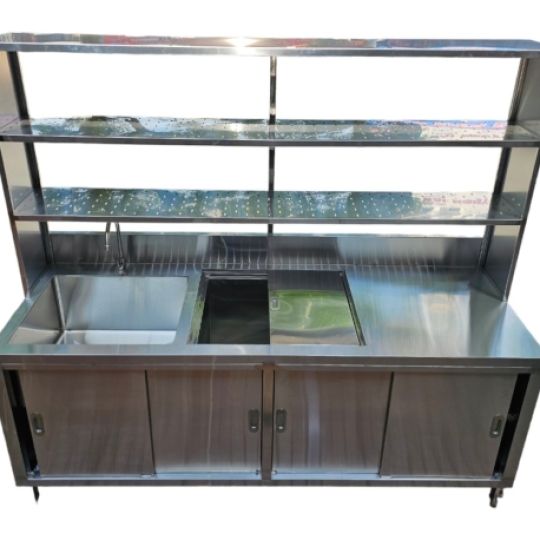 QUẦY PHA CHẾ INOX QPC2078-09304