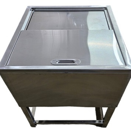 Thùng Đá Inox Có Chân TDC858-09201